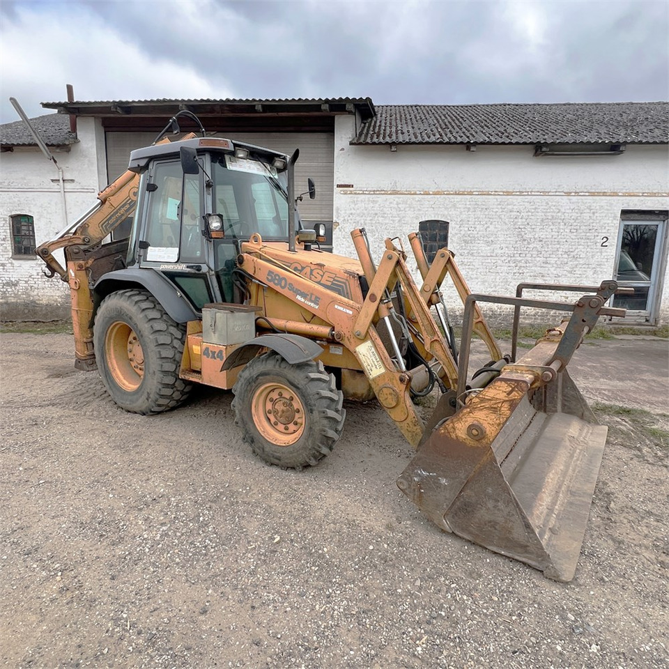 Case 580 Super LE Turbo - Gravelæssemaskine: billede 1 Case 580 Super LE Turbo - Gravelæssemaskine: billede 1