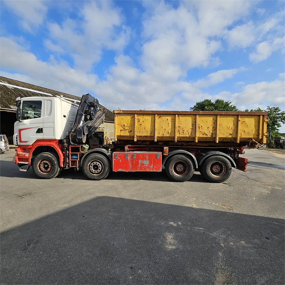 Scania R500 - Tipvogn lastbil, Lastbil med kran: billede 3 Scania R500 - Tipvogn lastbil, Lastbil med kran: billede 3