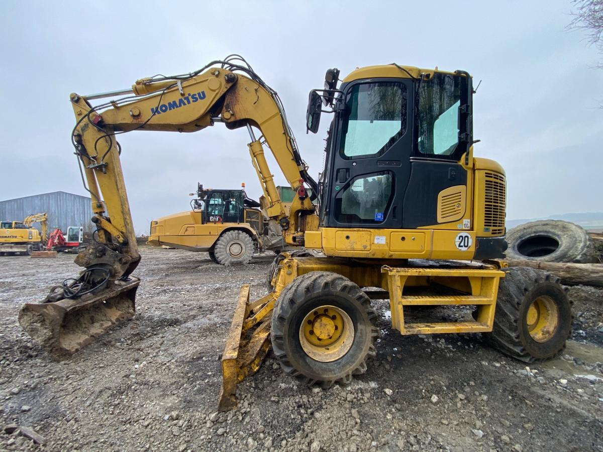Komatsu PW118MR-8 - Hjulgravemaskine: billede 1 Komatsu PW118MR-8 - Hjulgravemaskine: billede 1