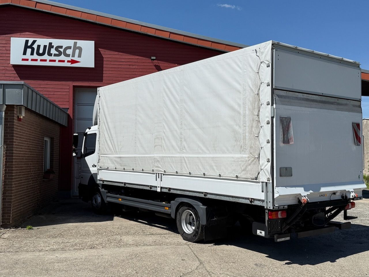 Mercedes-Benz Atego 818L Plane, Ladebordwand, Klima, AHK - Lastbil med presenning: billede 5 Mercedes-Benz Atego 818L Plane, Ladebordwand, Klima, AHK - Lastbil med presenning: billede 5