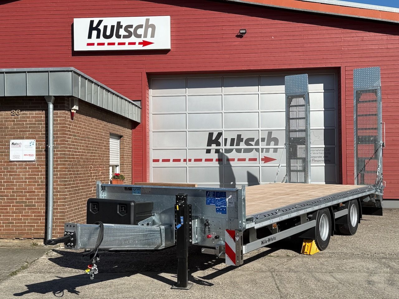 Müller-Mitteltal ETÜ-TA-R 21 Tieflader 7m, luftgefedert, LED - Ladtrailer: billede 1 Müller-Mitteltal ETÜ-TA-R 21 Tieflader 7m, luftgefedert, LED - Ladtrailer: billede 1