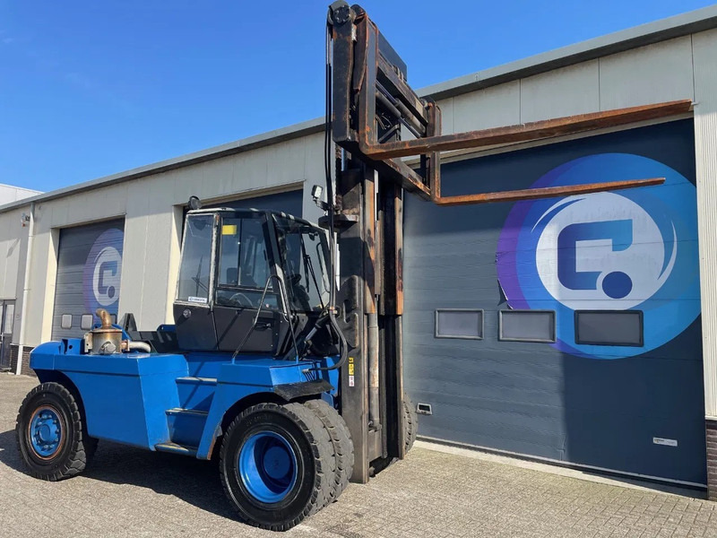 Linde H150 Diesel Heavy Forklift - Year 2002 - Vorkheftruck - 15 Ton's - Gabelstapler - Diesel gaffeltruck: billede 3 Linde H150 Diesel Heavy Forklift - Year 2002 - Vorkheftruck - 15 Ton's - Gabelstapler - Diesel gaffeltruck: billede 3