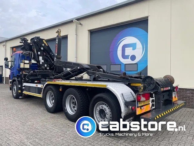 Scania P380 LB 8x4*4 HNA Euro 5 - HIAB 211 E-3 Hipro Crane with remote control + Multilift XR26S61 Hooklift - Year 2009 - Km 336.501 !! - Good condition - Lastbil med kran: billede 5 Scania P380 LB 8x4*4 HNA Euro 5 - HIAB 211 E-3 Hipro Crane with remote control + Multilift XR26S61 Hooklift - Year 2009 - Km 336.501 !! - Good condition - Lastbil med kran: billede 5