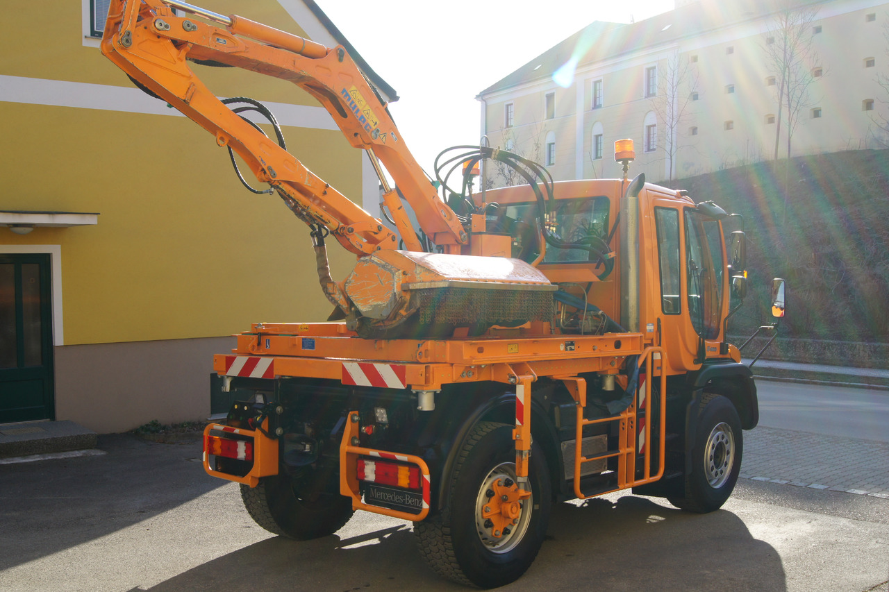 MERCEDES-BENZ Unimog U 400/Hydrostat/Mähtür +MULAG MHU 800 - Tipvogn lastbil: billede 5 MERCEDES-BENZ Unimog U 400/Hydrostat/Mähtür +MULAG MHU 800 - Tipvogn lastbil: billede 5