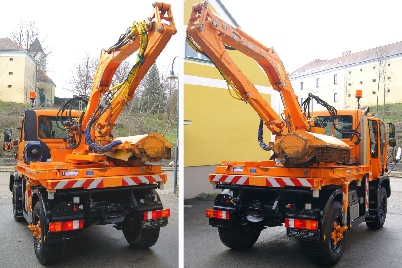 MERCEDES-BENZ Unimog U 400/TÜV/Hydrostat/Mähtür +MULAG MHU 800 - Tipvogn lastbil: billede 5 MERCEDES-BENZ Unimog U 400/TÜV/Hydrostat/Mähtür +MULAG MHU 800 - Tipvogn lastbil: billede 5