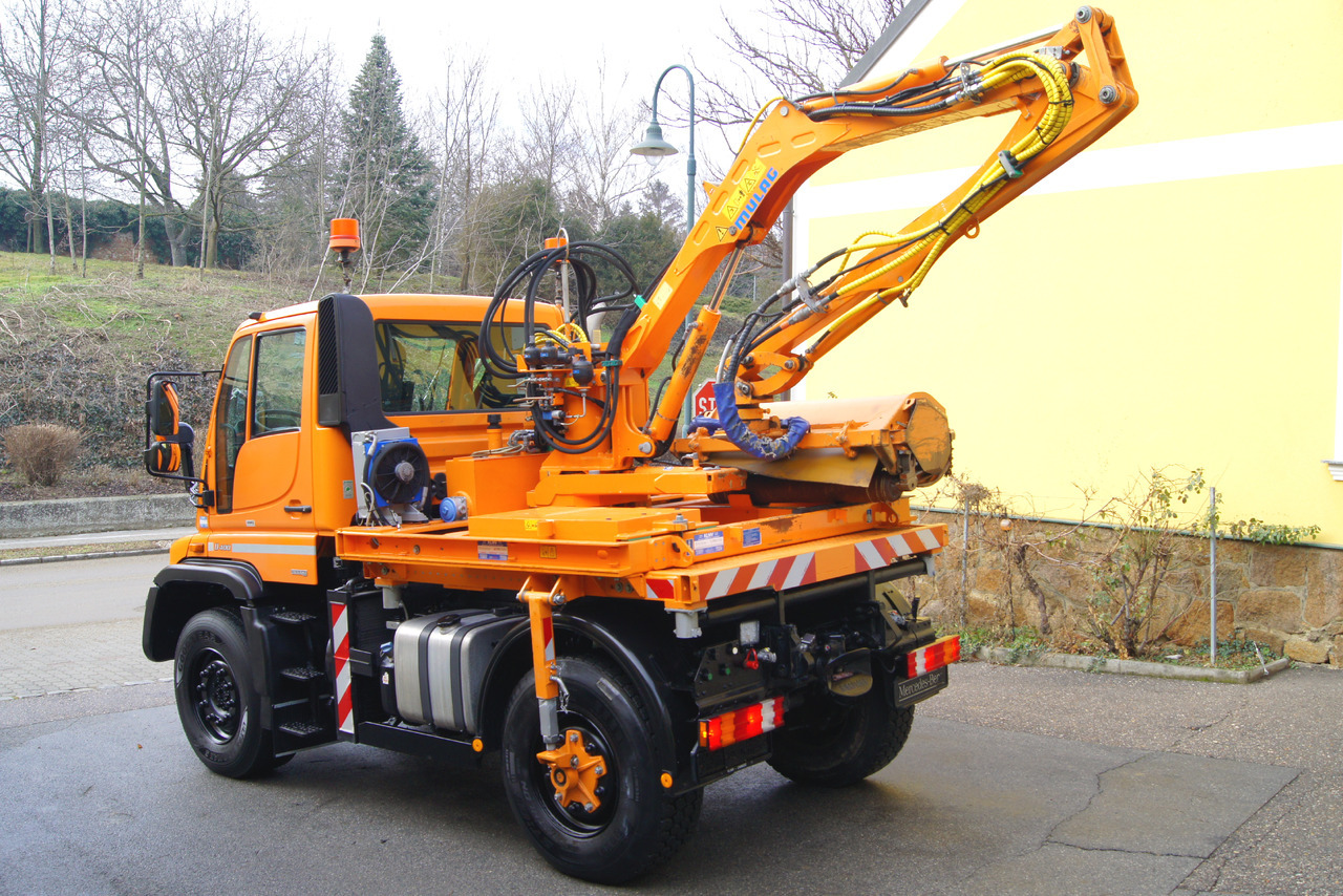 MERCEDES-BENZ Unimog U 400/TÜV/Hydrostat/Mähtür +MULAG MHU 800 - Tipvogn lastbil: billede 4 MERCEDES-BENZ Unimog U 400/TÜV/Hydrostat/Mähtür +MULAG MHU 800 - Tipvogn lastbil: billede 4