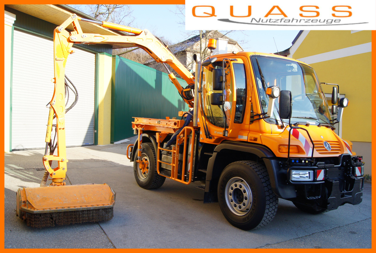 UNIMOG Unimog U 400/Hydrostat/Mähtür +MULAG MHU 800 - Tipvogn lastbil: billede 1 UNIMOG Unimog U 400/Hydrostat/Mähtür +MULAG MHU 800 - Tipvogn lastbil: billede 1