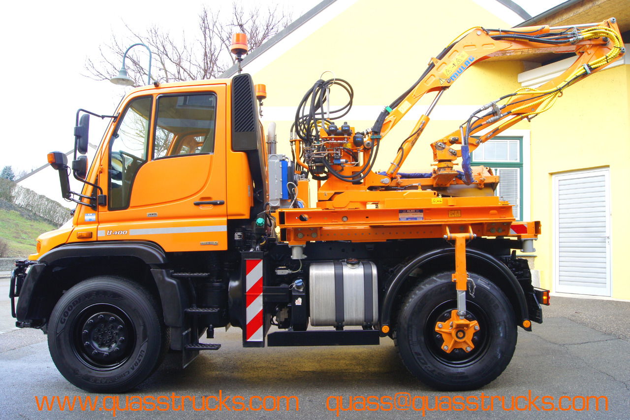 UNIMOG Unimog U 400/TÜV/Hydrostat/Mähtür +MULAG MHU 800 - Tipvogn lastbil: billede 3 UNIMOG Unimog U 400/TÜV/Hydrostat/Mähtür +MULAG MHU 800 - Tipvogn lastbil: billede 3