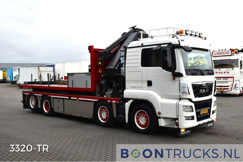 MAN TGS 440 8x2 + HMF 5020-K6 + FJ1000K4 | EURO6 * KABELSYSTEEM 30T * NL TRUCK * TOP! - Lastbil med kran: billede 3 MAN TGS 440 8x2 + HMF 5020-K6 + FJ1000K4 | EURO6 * KABELSYSTEEM 30T * NL TRUCK * TOP! - Lastbil med kran: billede 3