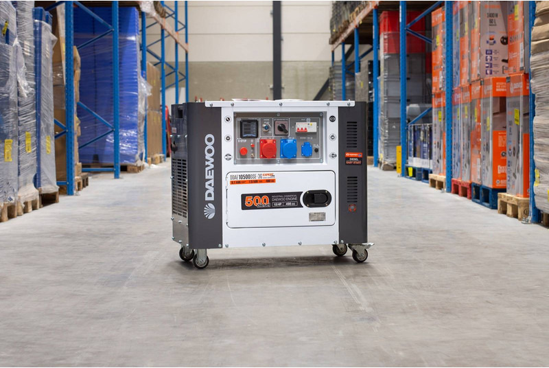 Daewoo DDAE10500DSE-3G - Strømgenerator: billede 1 Daewoo DDAE10500DSE-3G - Strømgenerator: billede 1