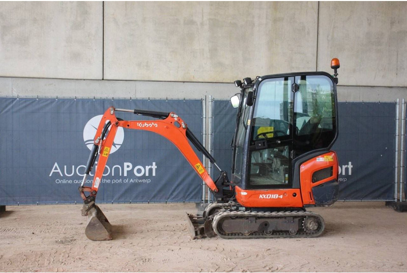 Kubota KX018-4 - Minigravemaskine: billede 1 Kubota KX018-4 - Minigravemaskine: billede 1
