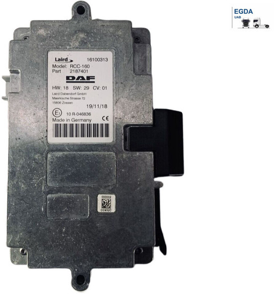 DAF - Kontrol blok: billede 1 DAF - Kontrol blok: billede 1