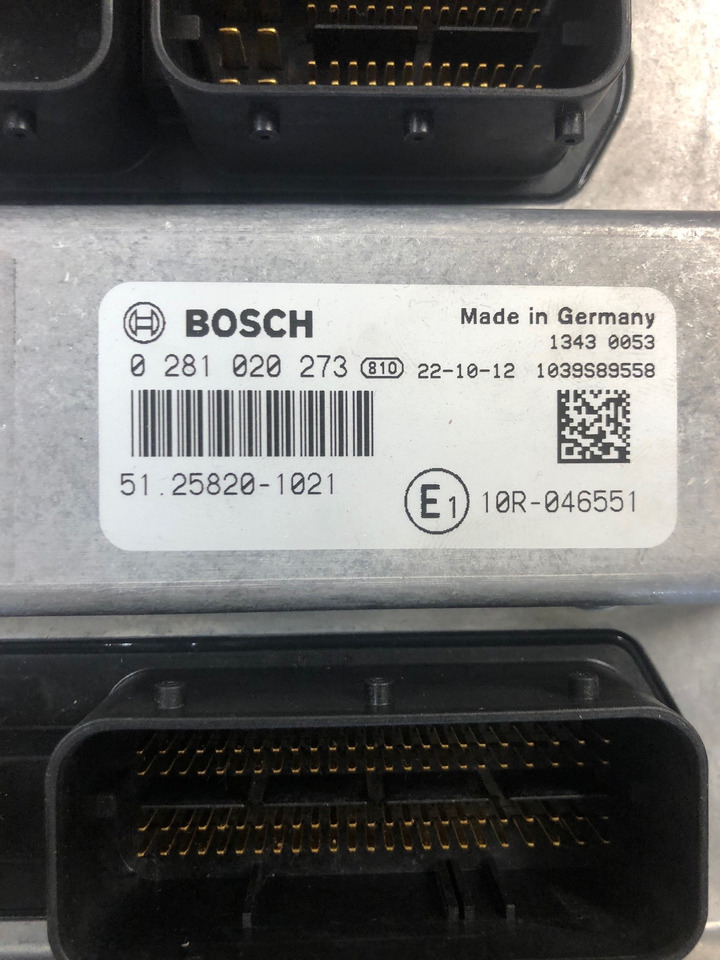 CENTRALINA EDC NUOVA - RIF. BOSCH 0281020273 - RIF. MAN 51258357674 - Kontrol blok: billede 2 CENTRALINA EDC NUOVA - RIF. BOSCH 0281020273 - RIF. MAN 51258357674 - Kontrol blok: billede 2