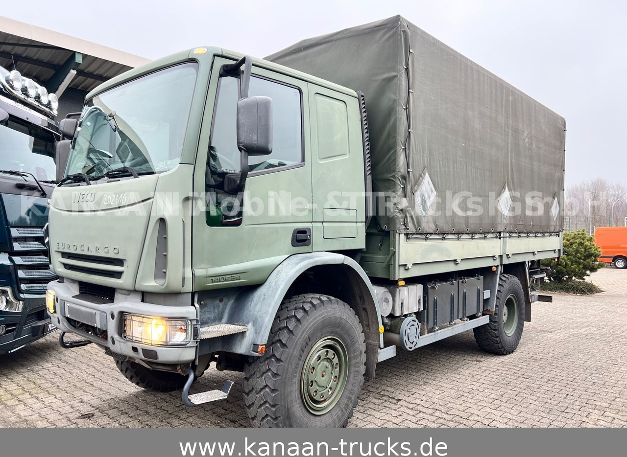 Iveco 140 E240 Eurocargo 4x4 Miltär Camper Expedition - Lastbil med presenning: billede 2 Iveco 140 E240 Eurocargo 4x4 Miltär Camper Expedition - Lastbil med presenning: billede 2