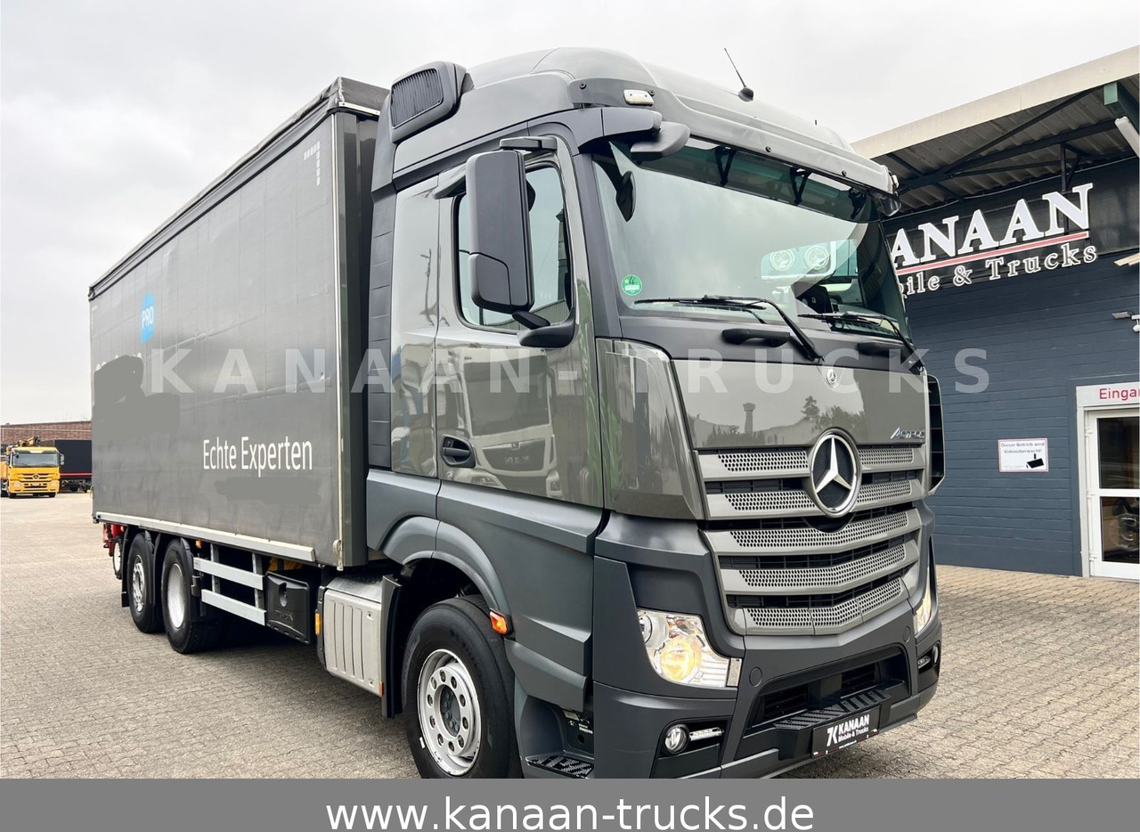 Mercedes-Benz 2548 Actros 6x2 Pritsche Moffet Mitnahme stapler - Lastbil med presenning: billede 2 Mercedes-Benz 2548 Actros 6x2 Pritsche Moffet Mitnahme stapler - Lastbil med presenning: billede 2